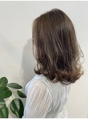 *ASTRANTIA*福井彩乃 シアーアイスベーッジュアッシュミディ