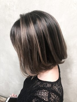 キュー(cue) 【cue】バレイヤージュ×ナチュラルデザイン