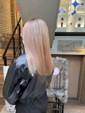 ラフ(LAFF) #黒髪#ボブルフ#ネビージュ#小顔#ワンレン