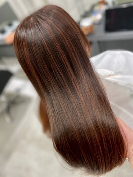 シエラ 心斎橋(CIERA.) CIERA.ハイライト×REDオレンジ