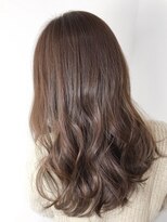 ミモザ(Mimosa)&nbsp;《Mimosa》ピンクベージュ×透明感カラー　ロングレイヤー