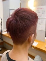 ギャロップヘアー&nbsp;メンズ2ブロック×ルビーブラウン