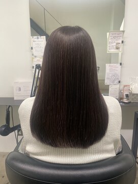 イレス 札幌円山店(IRESU) ドレスヘア/ショコラアッシュ/縮毛矯正・ストレート