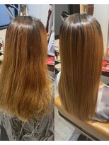 エイクス ヘア デザイン×美髪クリニック 千葉(AQs hair design) 艶がほしい方にオススメ【髪質改善】