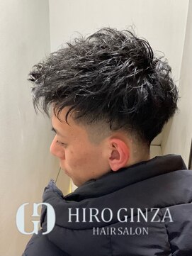 ヒロギンザ 青山店(HIRO GINZA) 波巻き/ハイライト/マッシュパーマ/ウルフ/フェード/束感