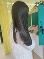 エム(M)&nbsp;こだわりの綺麗な髪色にします。