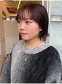 透明感カラー 透け感カラー 上品カラー 表参道美容室