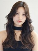 イメチェンヘアスタイル ハッシュカット フルバング 似合わせ