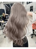 【LINOET 名古屋】佐藤まいら ミルクティーベージュ