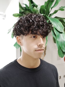 メンズヘアセンス 渋谷(MEN'S HAIR SENSE) スペインカール　スパイラルパーマ　メンズパーマ　ウルフ