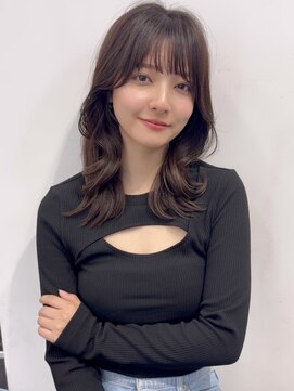 オリンテ バイ レシッド 表参道(orente by rcid) 髪質改善顔まわりレイヤーカット酸熱ストレートこなれミディ