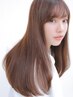 [指名限定] カット+髪質改善ストレート+リタッチカラー ￥20,000（税込）