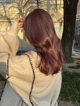 イノセンス 西宮北口店(innocence) 【ブリーチなしでも叶う深みボルドー】