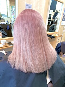 アーチフォーヘアー(a rch for hair) ハイトーン◎ホワイトピンク/ペールピンクカラー