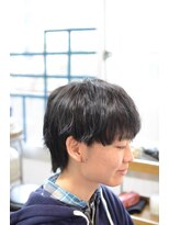 ポタム 東中野(potamu)&nbsp;透明感カラーメンズマッシュ