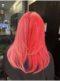 【olino】艶ハイトーン20代30代☆ピンクANDレッド
