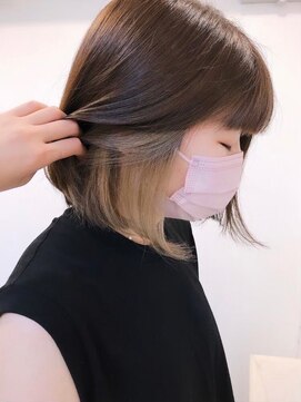 ジーナ 船橋(Zina) 髪質改善*マチルダボブアッシュカラー*美髪【Zina船橋】