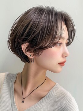 レヴ 草加店(LEV.) イメチェン　外ハネ　ボブ　美髪　ワイドバング　ブルーブラック