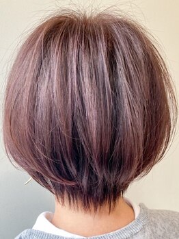 サン(SUN)の写真/初めてのショートスタイルもお任せください♪ミリ単位までこだわるカットで、朝のセットも簡単に♪