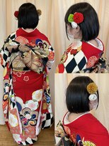 ヘアーメイク ツインズ(Hair Make TWINS)&nbsp;よりかわいく見せるボブヘアアレンジ！