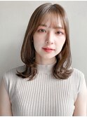 外ハネボブ愛され似合わせカットワンカール斜めバング美髪