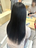 ジーナ 京都河原町(Zina)&nbsp;縮毛矯正＋サラツヤストレート系/@nakazawa.hair