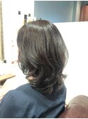 30代40代50代/ウルフレイヤー/巻き髪レイヤー/ミディアム