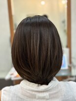 シーズンプラス(SEASON PLUS)&nbsp;絶壁解消/ひし形/大人可愛い/斜めバング/50代40代/ミセスヘア3B