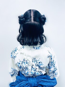 アールエーサロンモノクロ 秋葉原(RA SALON モノクロ) ハーフくらげヘア