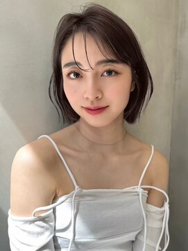 グロー 大宮(GLROW) ♭大宮/レイヤーカット/チョコレートブラウン/ボブカット/