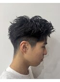 長めスパイキーショート