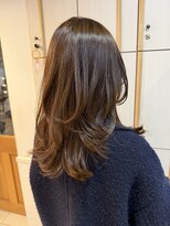 ネオリーブ チロル 横浜西口店(Neolive CiroL.)&nbsp;ミディアムレイヤー　ワンカールスタイリング