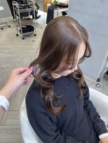 アヴァンス 広島本通店(AVANCE.) 着物ヘア/大人ガーリー/ダークアッシュ/似合わせカット