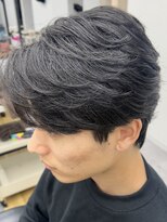 ナム 錦糸町(NAM)&nbsp;MEN'S HAIR/ブルーブラック/フェザーパーマ/錦糸町