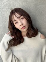 レスピア 銀座中央通り店(Respia)&nbsp;大人の可愛いミディアムボブ