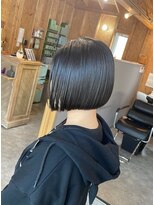 アフターニュース 新潟(afternews)&nbsp;ボブ/ブリーチなし/ブルーブラック駅南