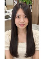 ヘアアトリエ ナイン(hair atelier nine) ダークパープル/ナチュラルショート/ミルクブラウン/夏/福島市