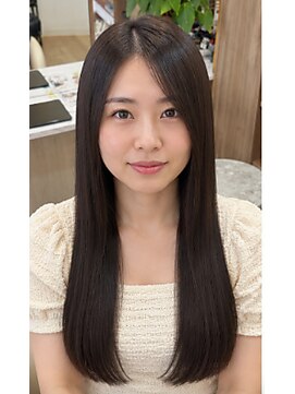 ヘアアトリエ ナイン(hair atelier nine) ダークパープル/ナチュラルショート/ミルクブラウン/夏/福島市
