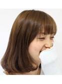 ふんわりボブ