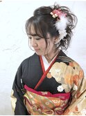 【Roots】成人式・卒業式　大人風ヘアセット