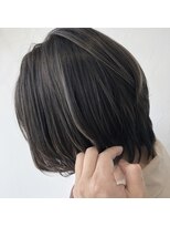 テクライズ 豊橋店(TECHRISE)&nbsp;ショート×グレージュ×コントラストハイライト