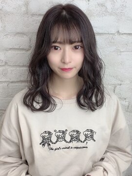 プライズ アイリス 池袋東口店(prize Iris) 黒髪 ラベンダー イルミナカラー 池袋