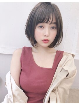 トゥーナ 表参道(tona) 【to/na】宮崎えりな 20代30代40代50代大人かわいいボブひし形