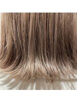 ネオヘアー 曳舟店(NEO Hair)&nbsp;ミルクティーベージュ/曳舟ダブルカラー髪質改善ブリーチ