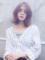 エルピス(elpis)&nbsp;毛先パーマ/デザインカラー/ボブディ