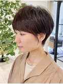 大人美人マッシュショート