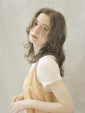 オレロ 国立(olelo) 大人ガーリー/似合わせカット/リバースセンターパート/国立