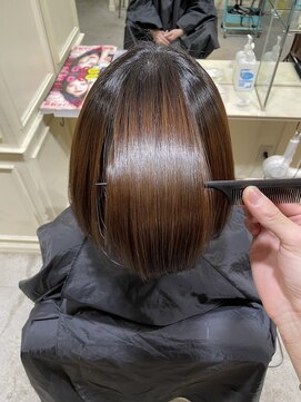 ロロ(ro-ro) 【恵比寿 ro-ro】鶴田限定酸熱髪質改善Tr =至高の潤艶髪