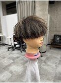 ソフトツイストマッシュ刈り上げ無造作ツーブロック