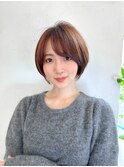 【joemi】大人ガーリーチョコレートナチュラルショート(小倉太郎
